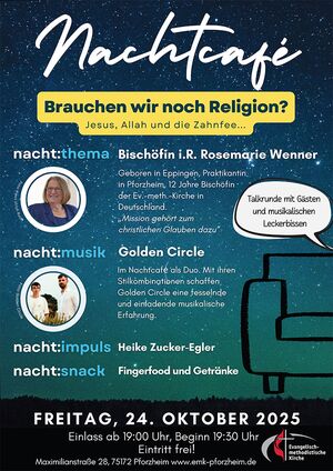 Nachtcafé am 24. Oktober 2025: Brauchen wir noch Religion?