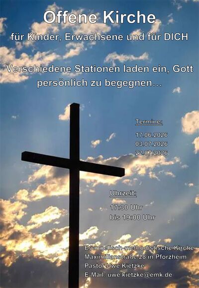 "Stationengebet" in der EmK Pforzheim - offene Kirche